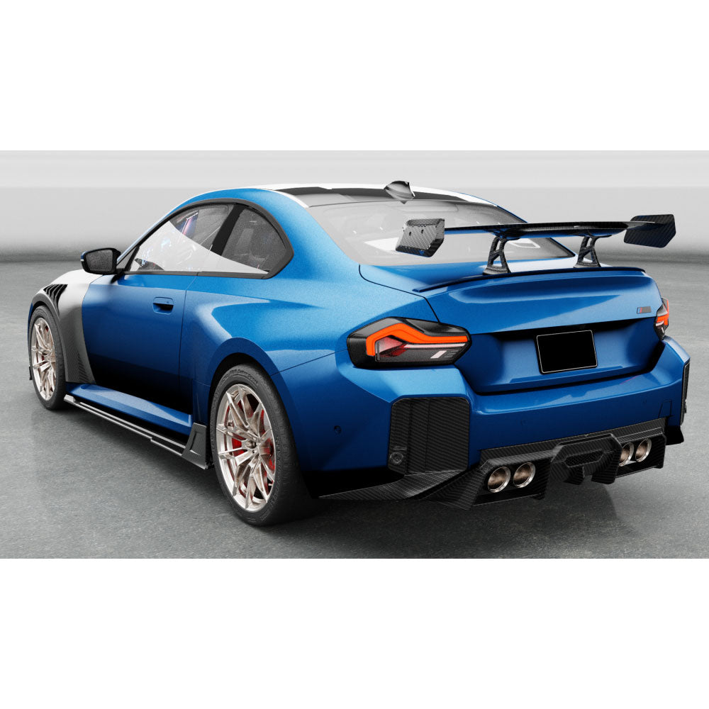 ST Style Carbon Fiber Rear Canards For BMW M2 G87 (2023+)