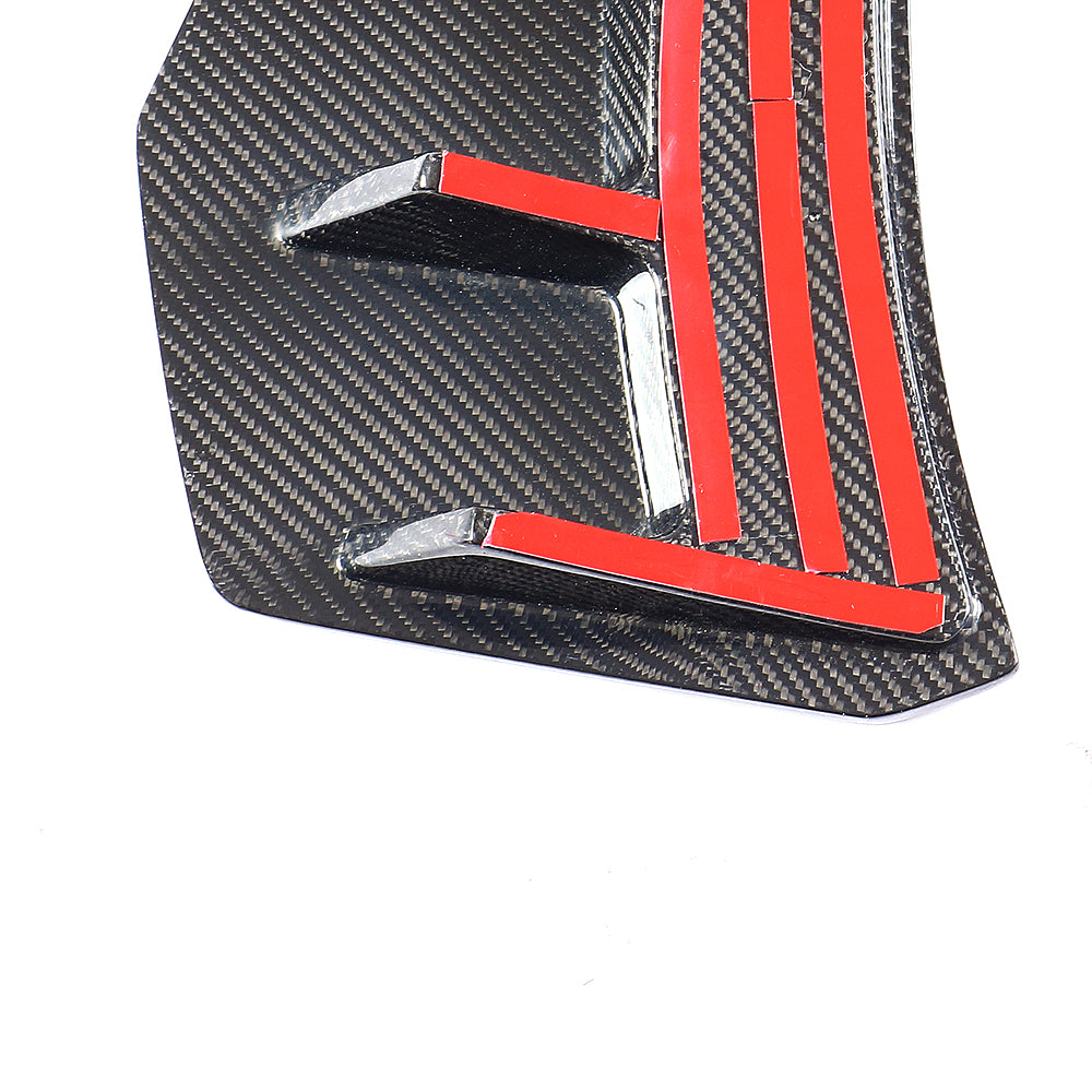 ST Style Carbon Fiber Rear Splitters For Audi R8 4S Pre‑LCI (2016–2018)
