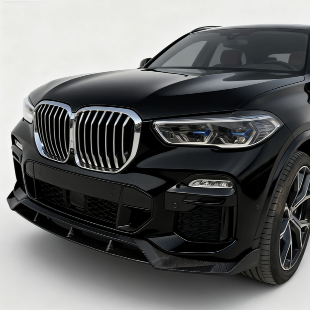 ST Style Carbon Fiber Front Lip for BMW X5 G05 M Sport Pre-LCI (2019-2023)