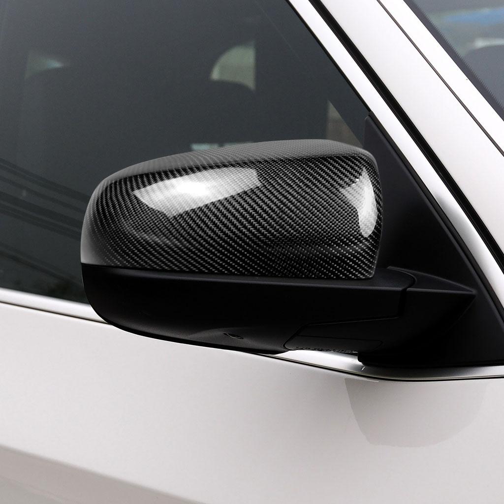 ST Style Carbon Fiber Mirror Caps For BMW X5 E70 (2007-2013), X6 E71 (2008-2014)