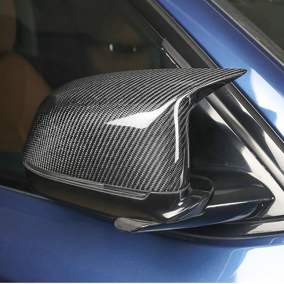 ST Style Carbon Fiber Mirror Caps For BMW X3M F97 Pre-LCI (2019-2021), X4M F98 Pre-LCI (2019-2021),X5M F95 Pre-LCI (2020-2023),X6M F96 Pre-LCI (2020-2023)