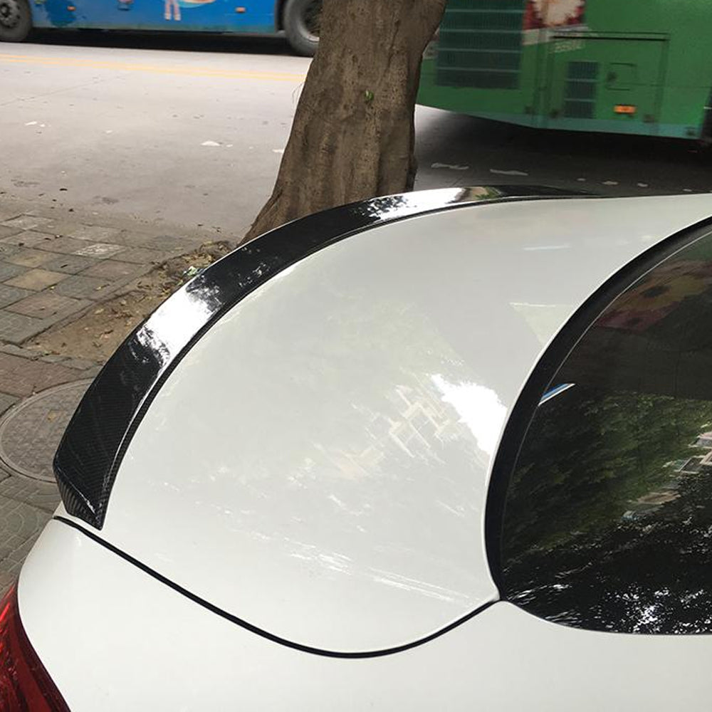 ST Style Carbon Fiber Trunk Spoiler for Mercedes-Benz C‑Class W205 Sedan (2014-2021)
