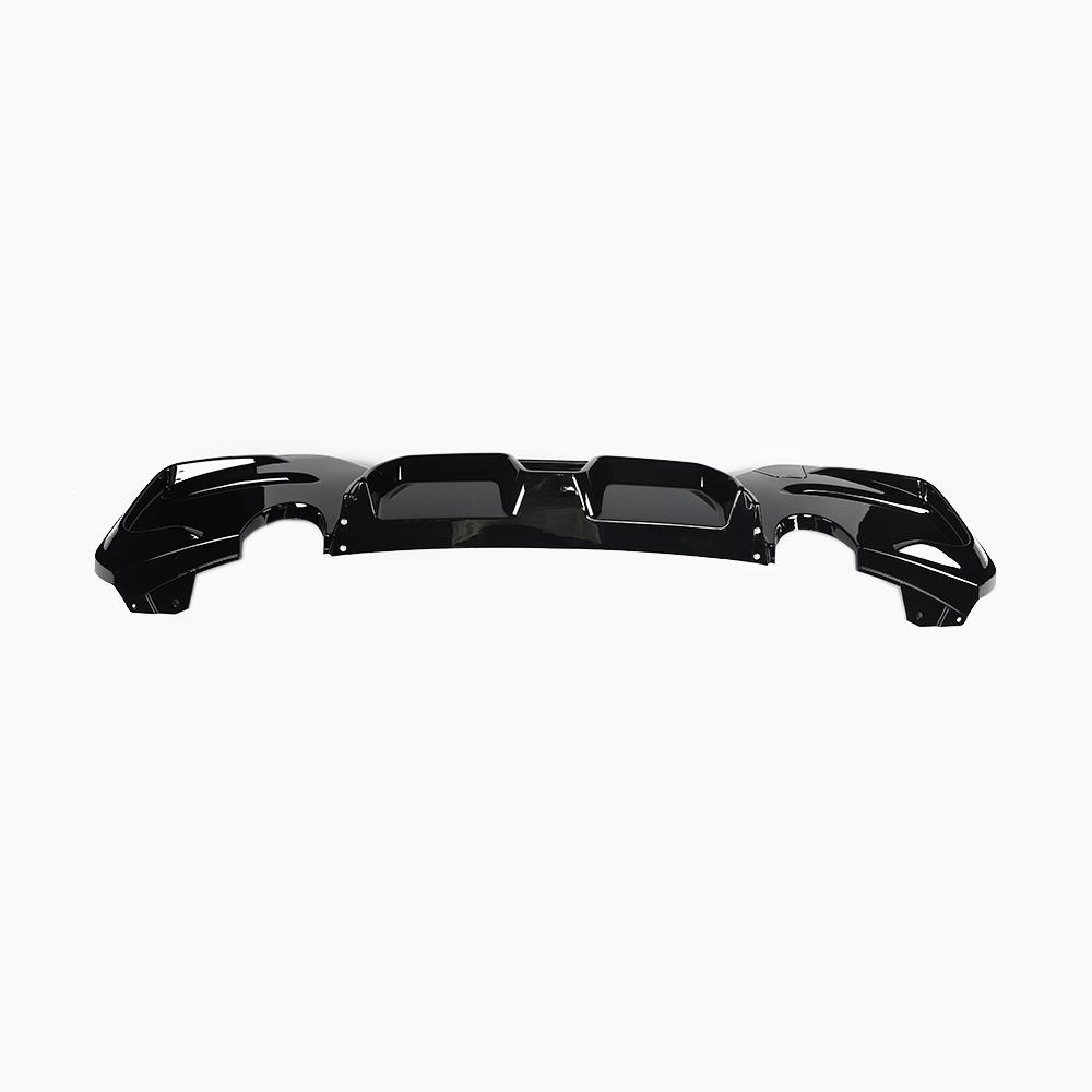 CS Style Gloss Black Rear Diffuser for BMW 1 Series F20/F21 LCI M Sport (2015–2019)