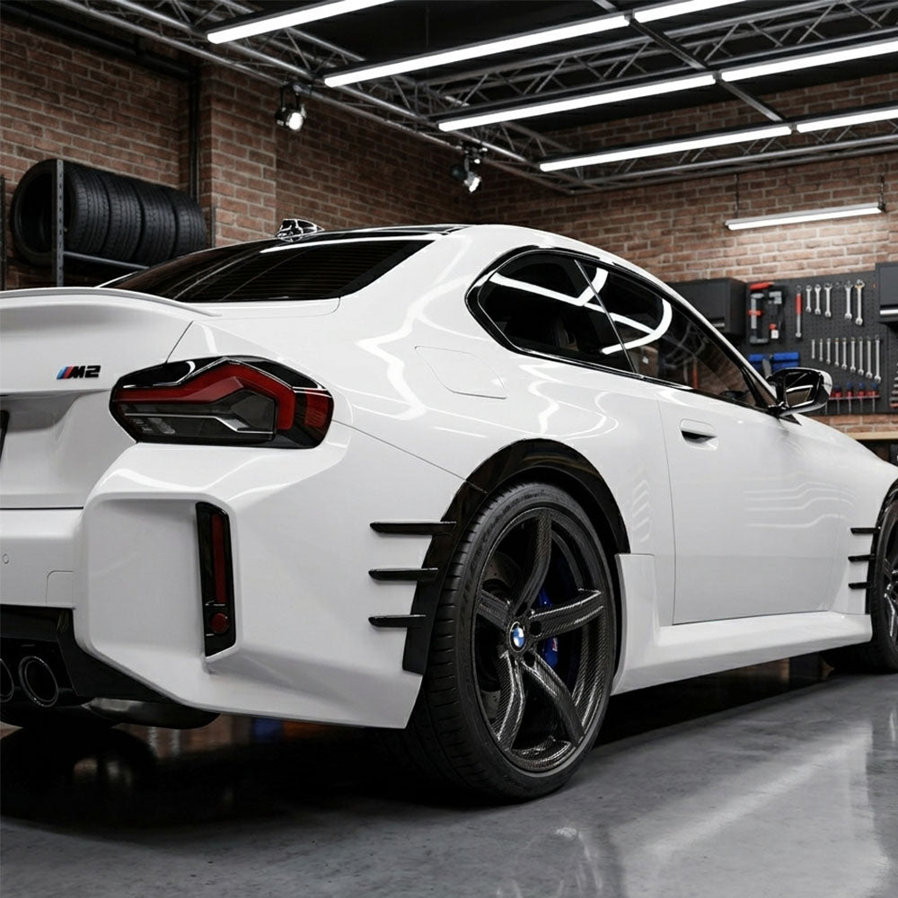 Gloss Black Rear Wheel Arch for BMW M2 G87 (2023-present)
