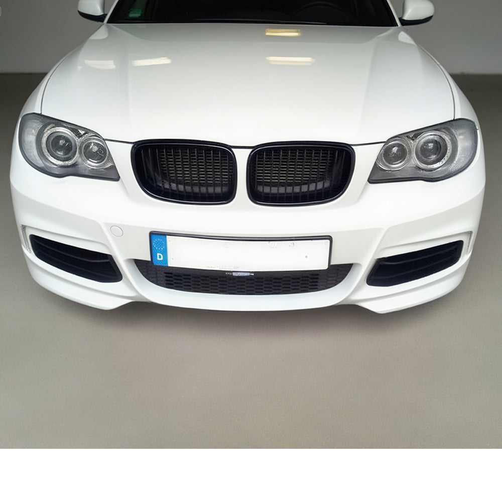 ST Style Carbon Fiber Front Splitter for BMW 1 Series E82 M Sport(2007-2013)