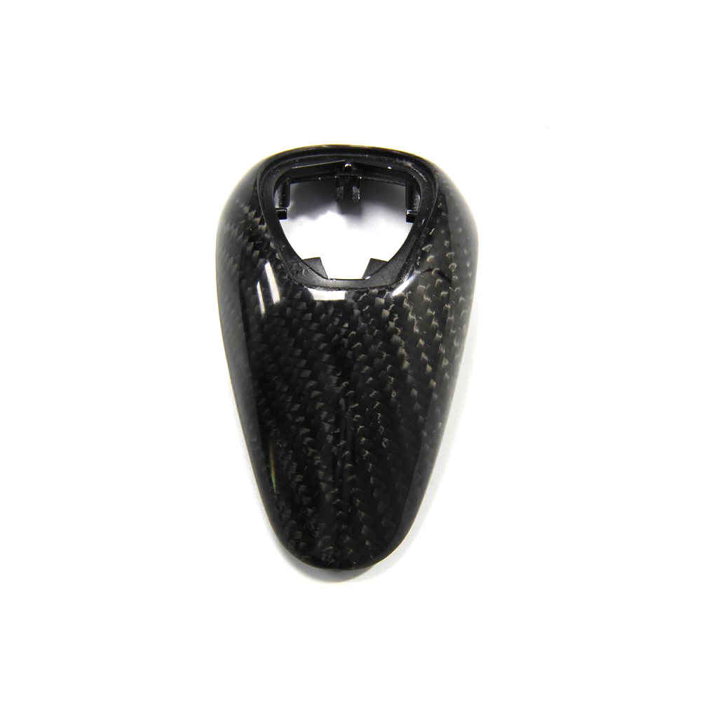 Carbon Fiber Shift Knob Cover for BMW M2 F87(2016-2021)/M3 F80(2014-2020)/M4 F82 F83(2014-2020)/M5 F10(2011-2016)/M6 F12 F13(2012-2018)/X5M F85(2015-2018)/X6M F86(20015-2019)