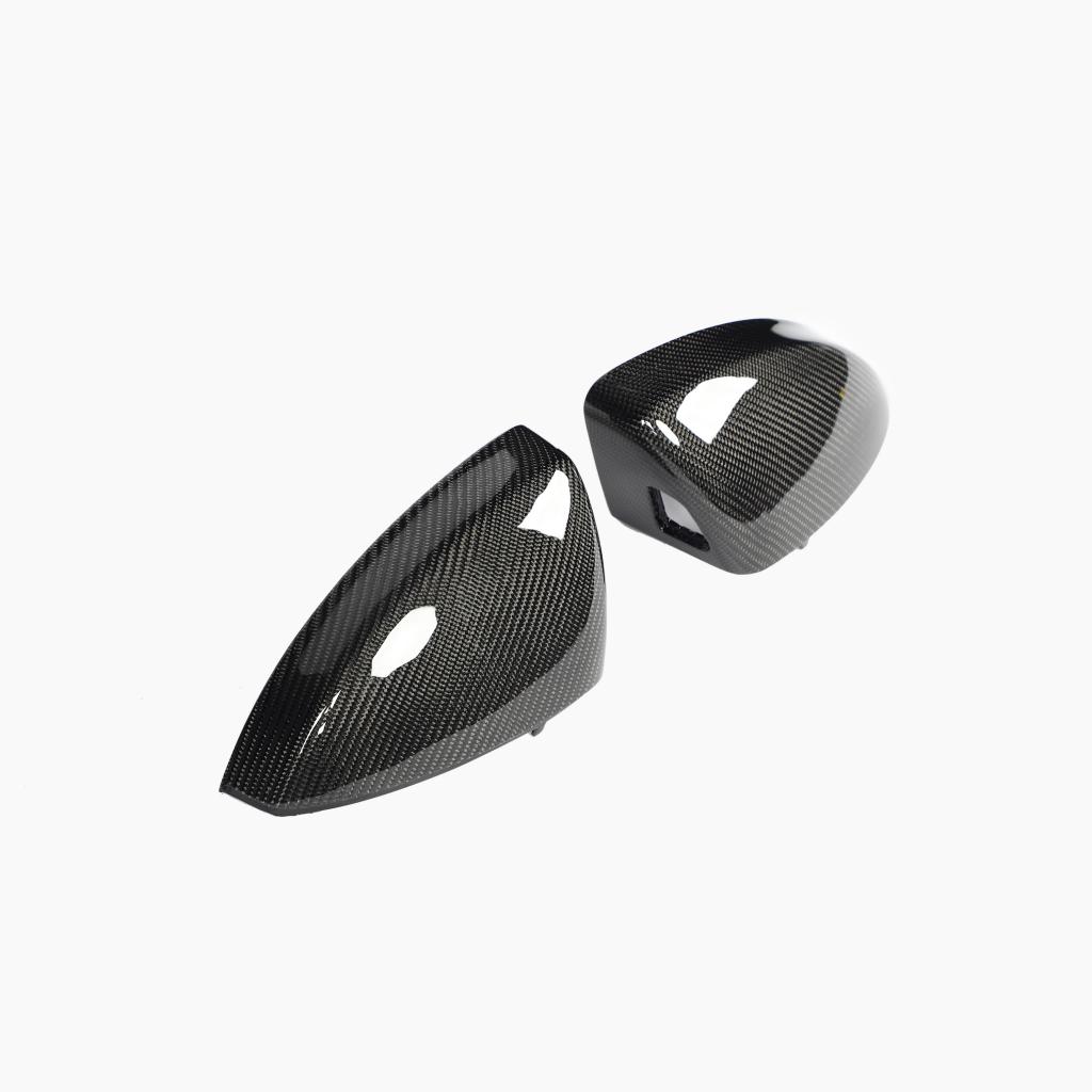 ST Style Carbon Fiber Mirror Caps For AUDI TT RS MK3 8S Pre-LCI & R8 4S Pre‑LCI (2016–2019)