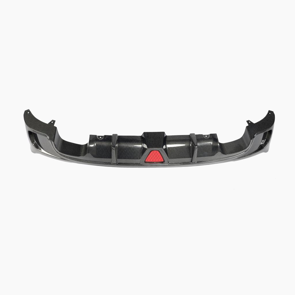 ST Style Carbon Fiber Rear Diffuser for BMW 2 Series F22/F23 M Sport (2014–2021)