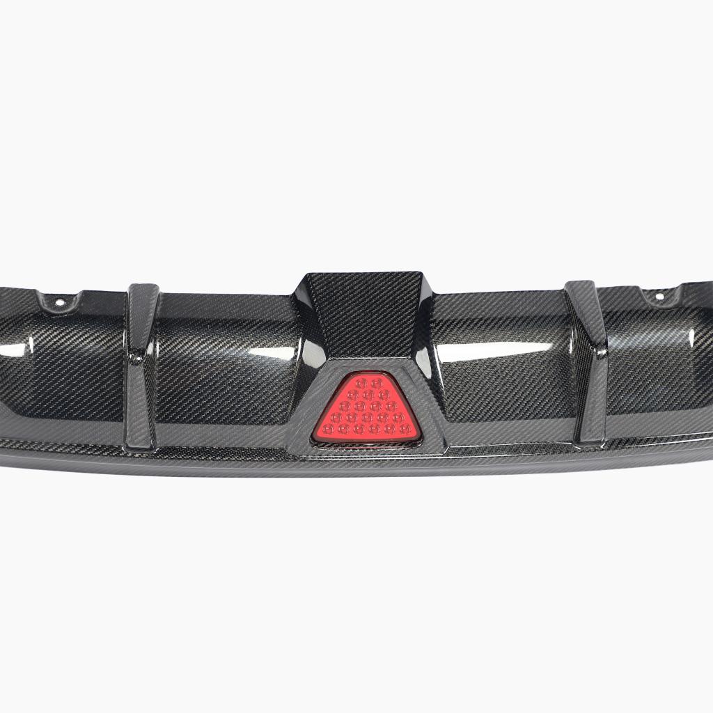 ST Style Carbon Fiber Rear Diffuser for BMW 2 Series F22/F23 M Sport (2014–2021)