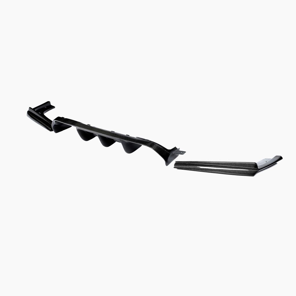 Performance Style Carbon Fiber Rear Diffuser for BMW M3 F80, M4 F82/F83 (2014–2020)