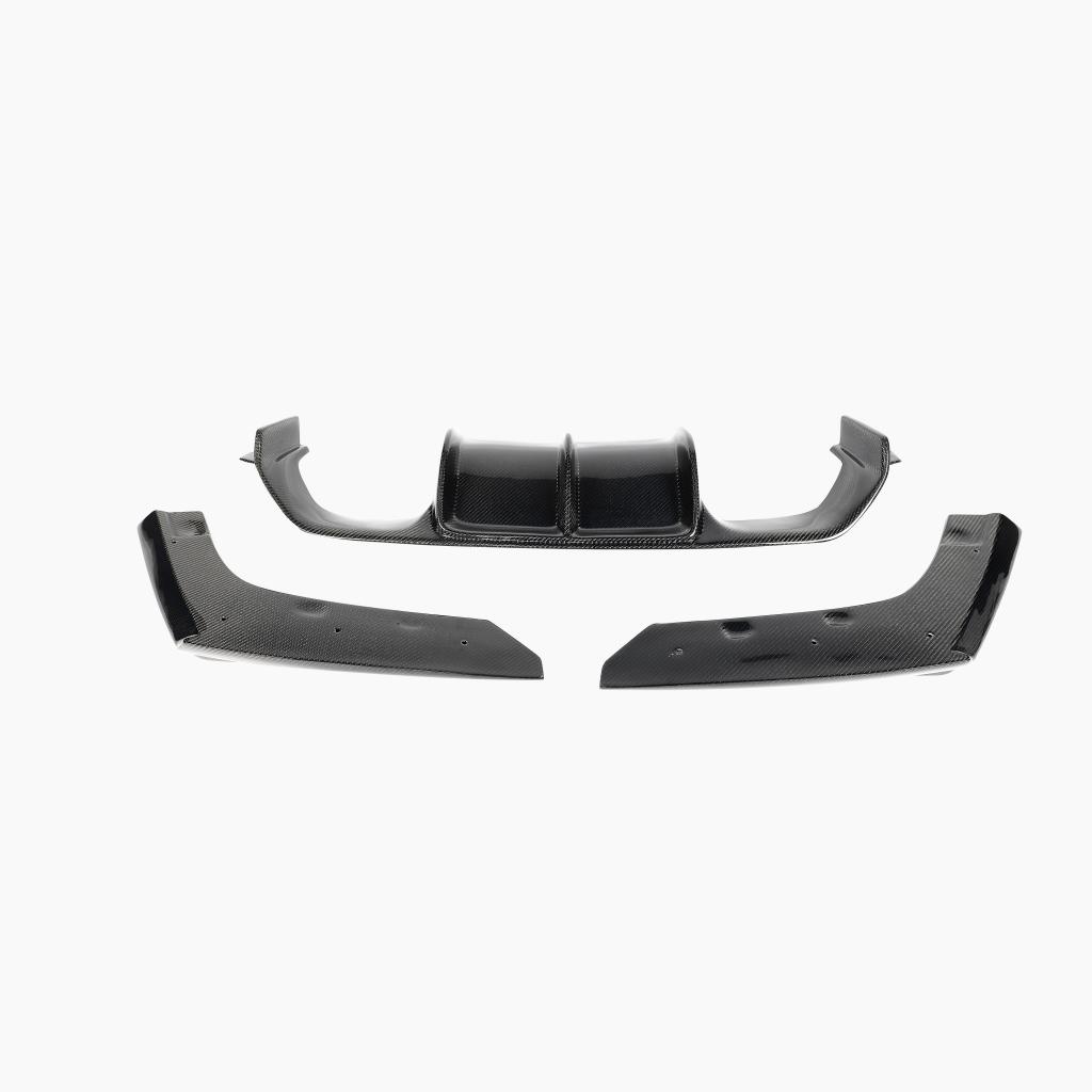 Performance Style Carbon Fiber Rear Diffuser for BMW M3 F80, M4 F82/F83 (2014–2020)