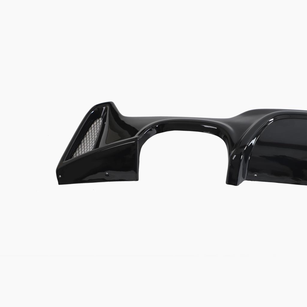 Performance Style Gloss Black Rear Diffuser for BMW 4 Series F32 Coupé, F33 Convertible, F36 Gran Coupe M Sport (2014–2020) (Single Exit)