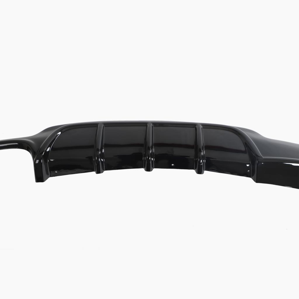 Performance Style Gloss Black Rear Diffuser for BMW 4 Series F32 Coupé, F33 Convertible, F36 Gran Coupe M Sport (2014–2020) (Single Exit)