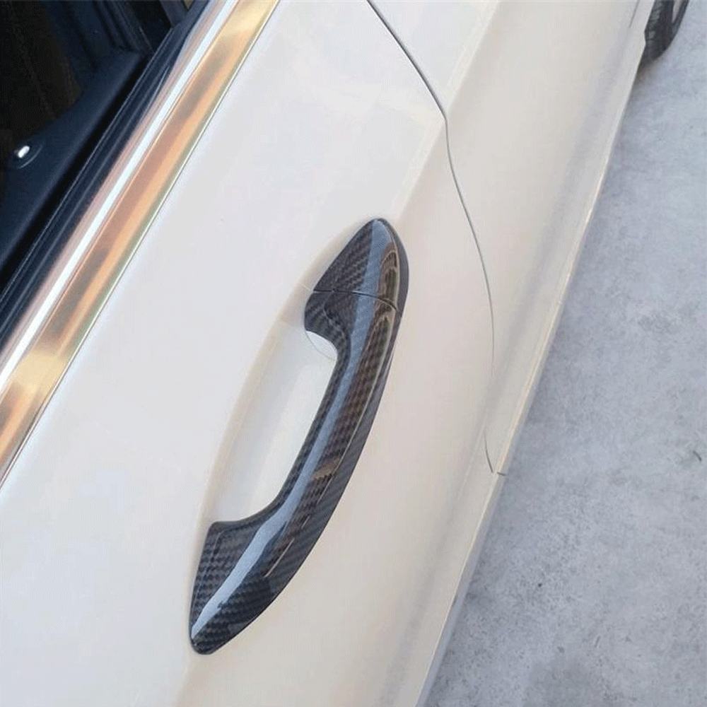 LHD Carbon Fiber Door Handle For Mercedes Benz W205 Pre‑Facelift & W213 Pre‑Facelift & W222 Pre‑Facelift & GLE C292 Coupé (2014-2018)