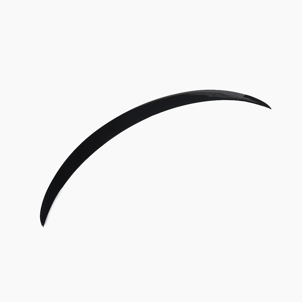 Benz C117 gloss black rear spoiler -aerodyamic profile