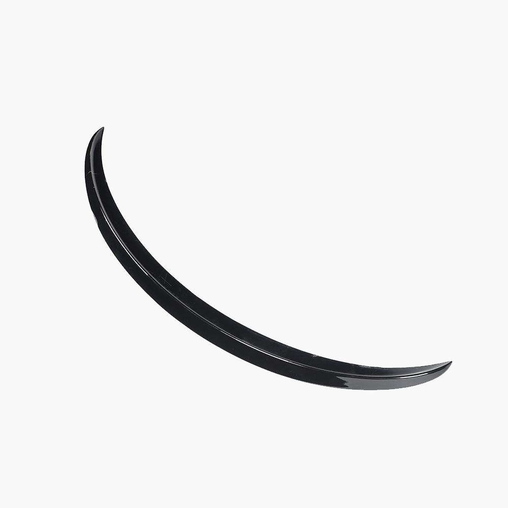 Benz C117 gloss black rear spoiler -reverse side view