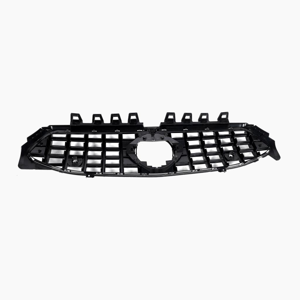 Benz C118 black front upper grille-reverse side