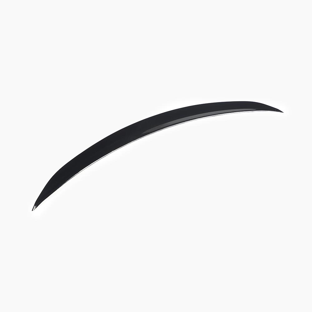 Benz C118 rear spoiler gloss black-close up