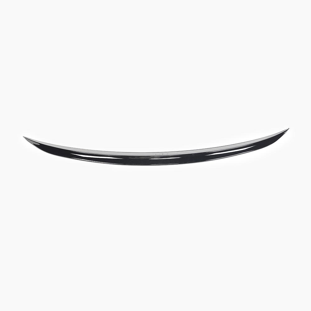 Benz C118 rear spoiler gloss black-reverse side