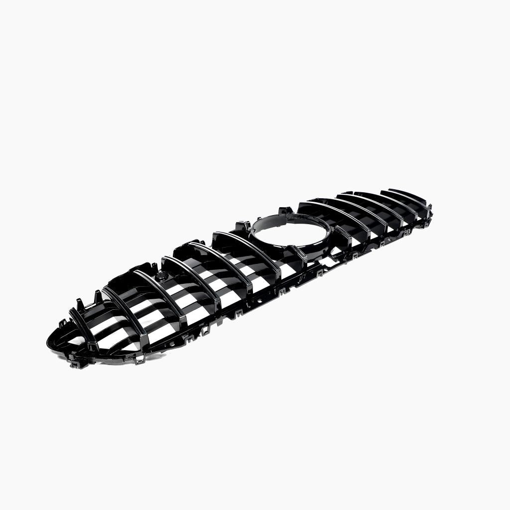 Benz CLS C257 front upper grille- aerodyamic profile