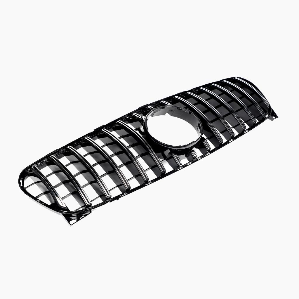 Benz GLA X156 front grille- aerodyamic profile