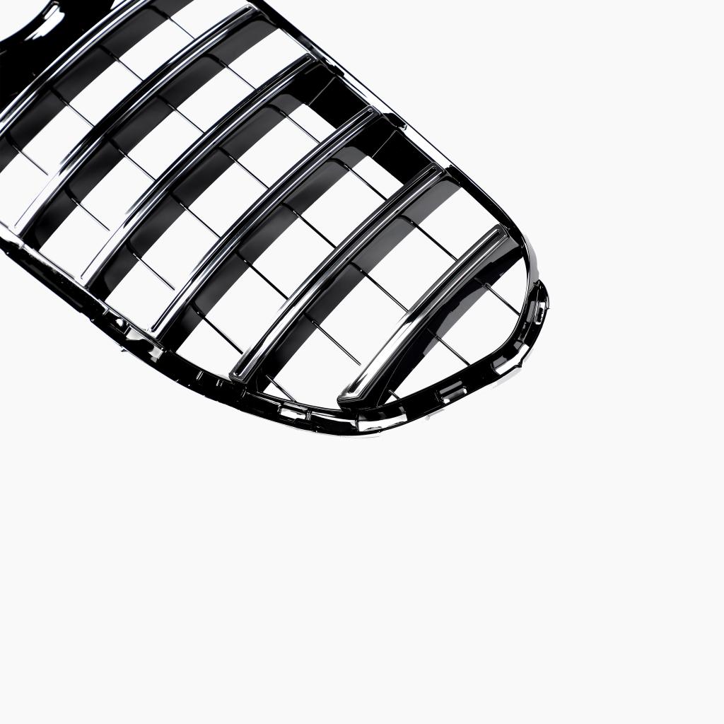 Benz GLC X253 front upper grille-details view