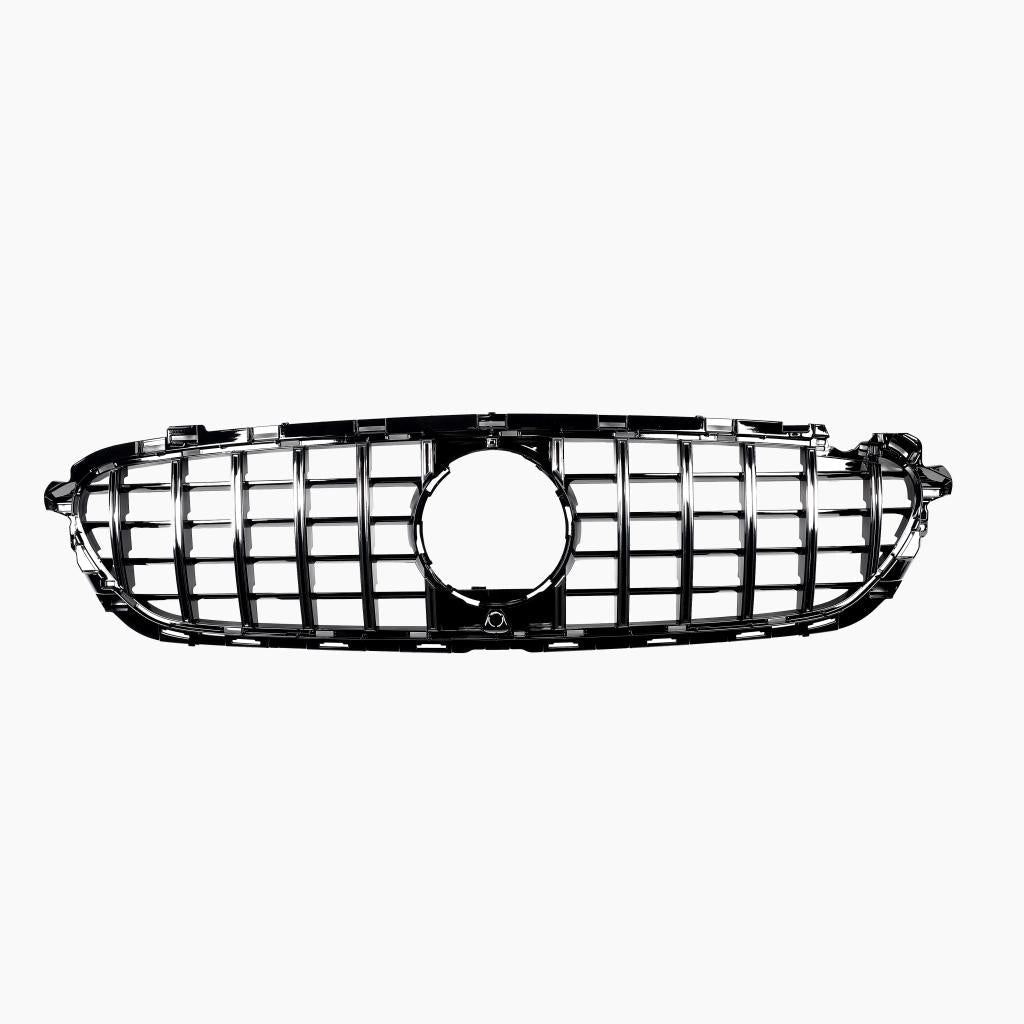 Chrome Silver Mercedes Benz E Class W213 Pre-Facelift (2016-2020) Front Grille