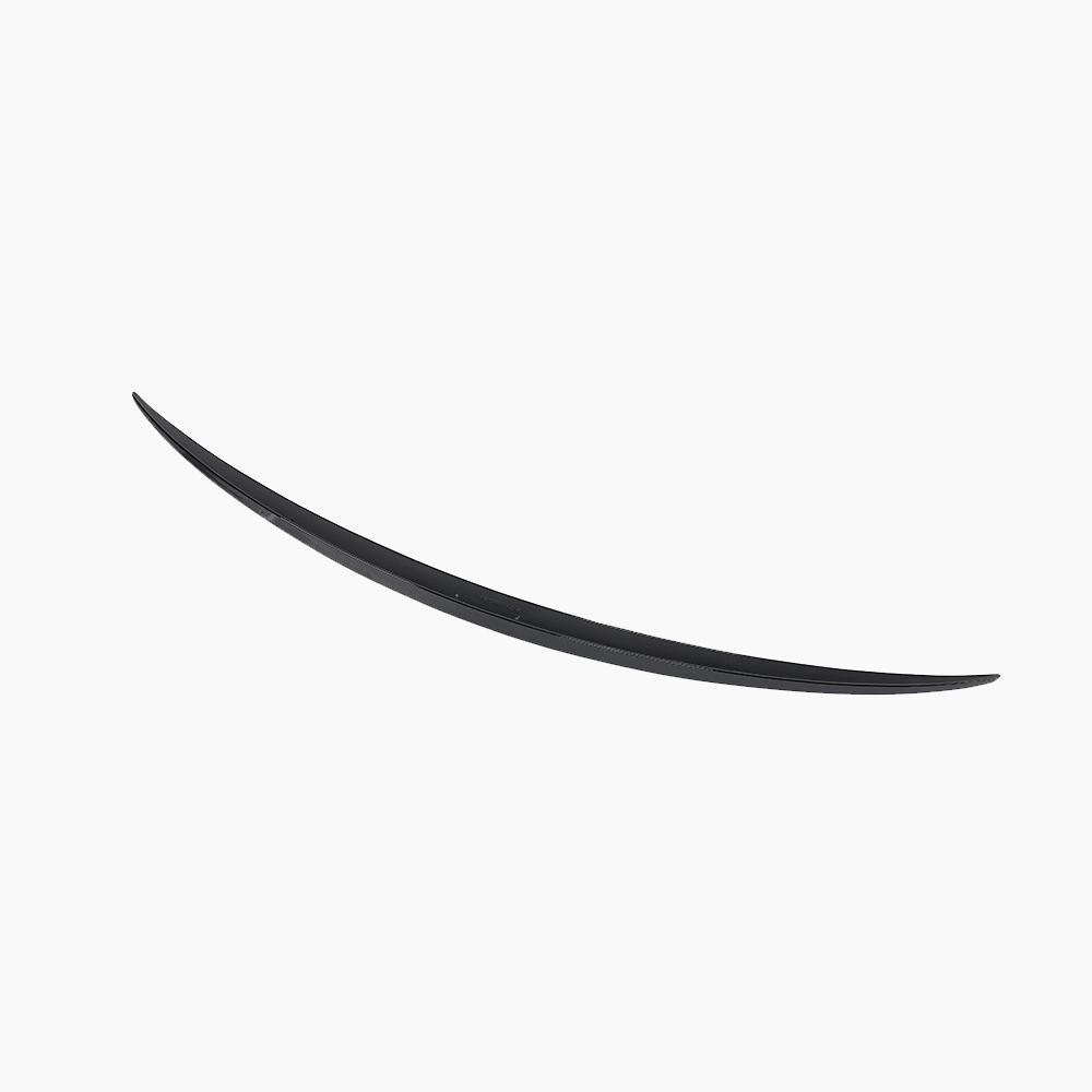 Benz w213 gloss black rear spoiler-reverse side