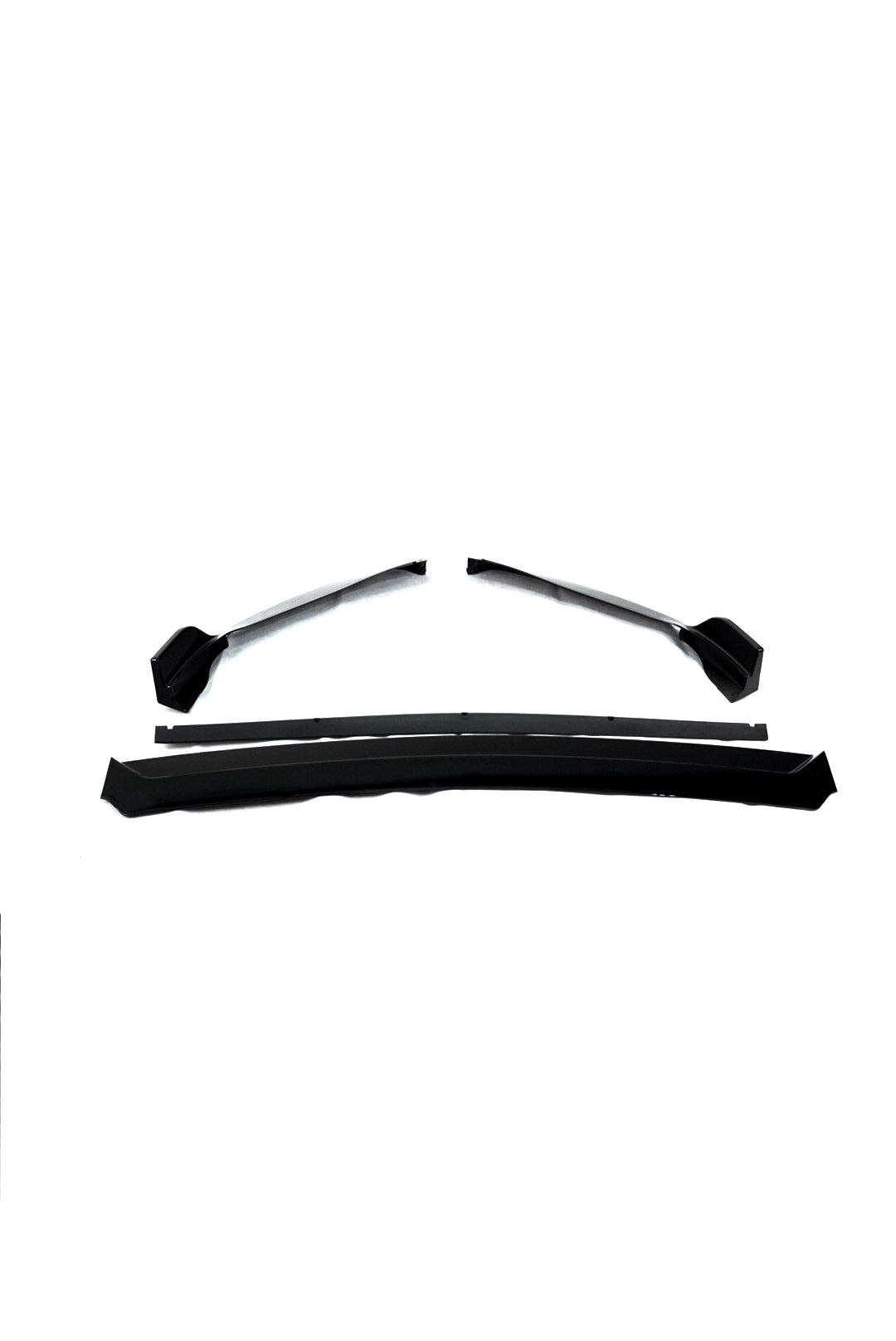 Gloss Black Front Lip for Mercedes-Benz C-Class W205 Facelift(2019-2021)