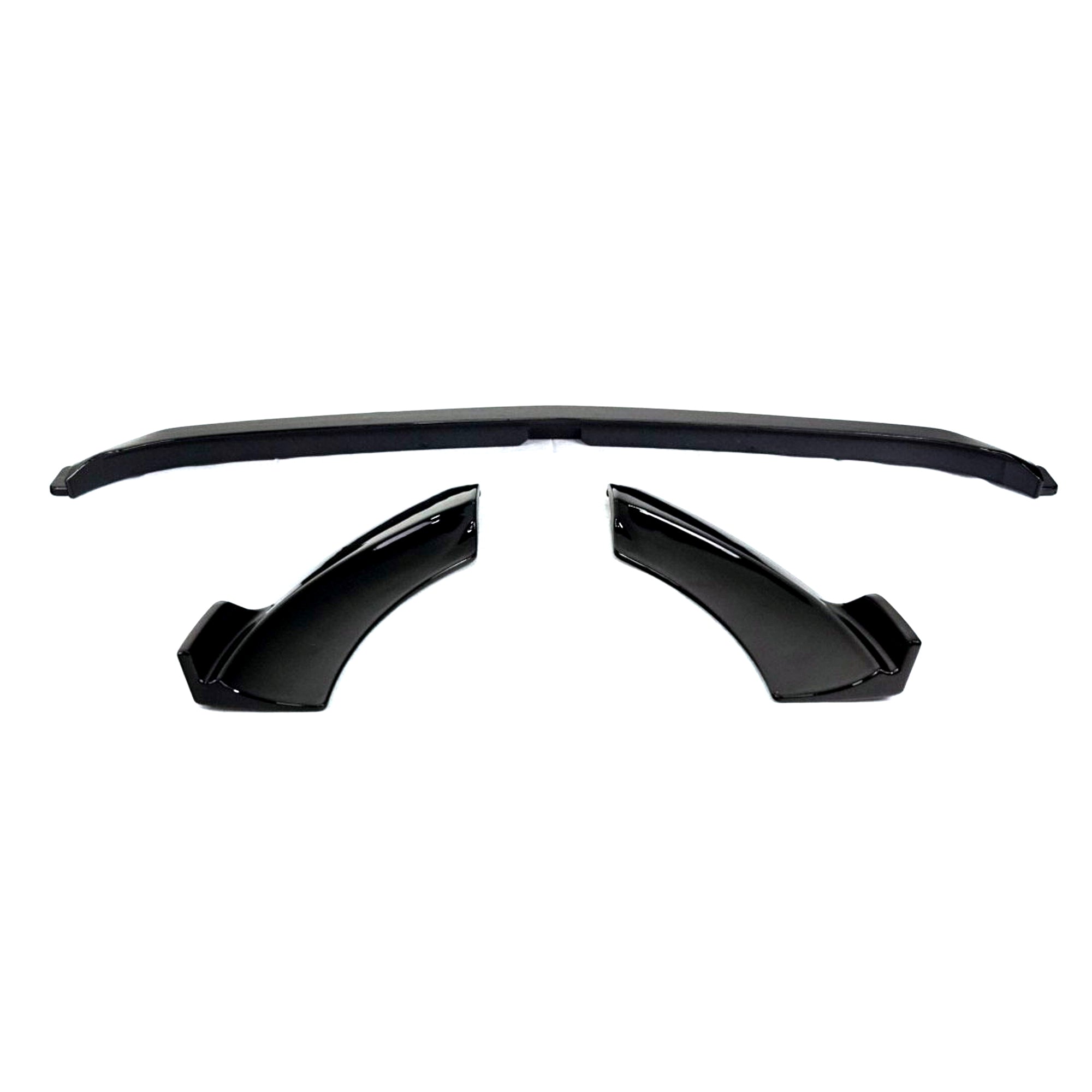 Gloss Black Front Lip for Mercedes-Benz E-Class W213 Facelift(2021-2023)
