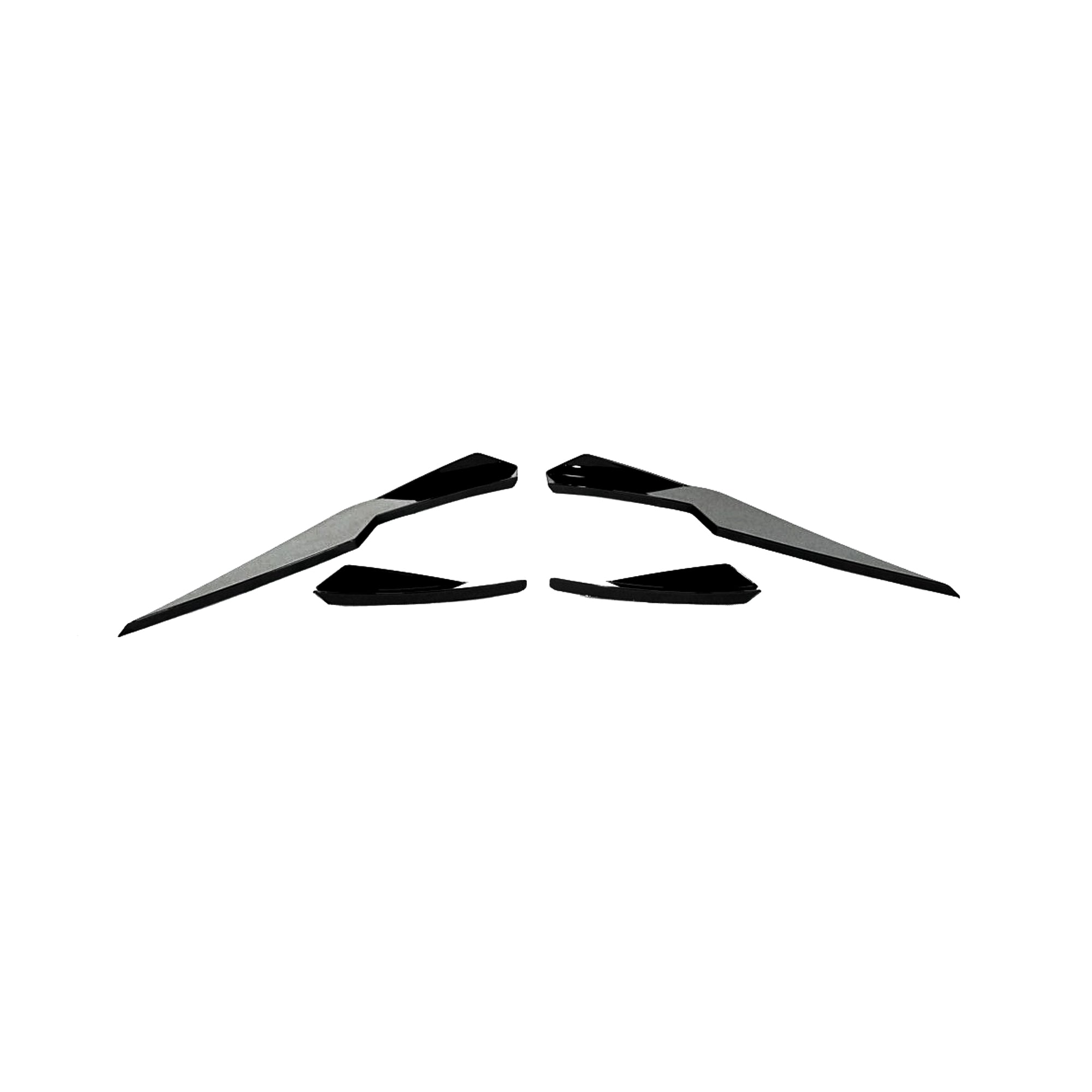 M Performance Style Gloss Black Front Canards for BMW M3 G80 / M4 G82 G83(2021-present)