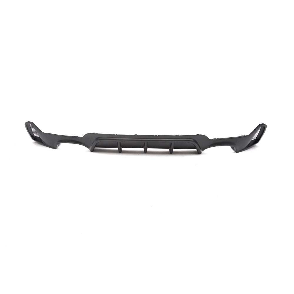 Performance Style Matte Black Rear Diffuser for BMW 4 Series F32/F33/F36 M Sport Quad Exhaust (2014-2020)