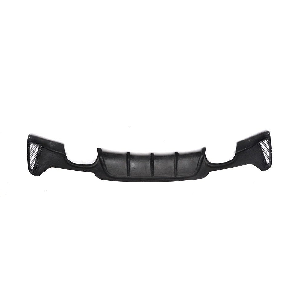 Performance Style Matte Black Rear Diffuser for BMW 4 Series F32/F33/F36 M Sport Quad Exhaust (2014-2020)