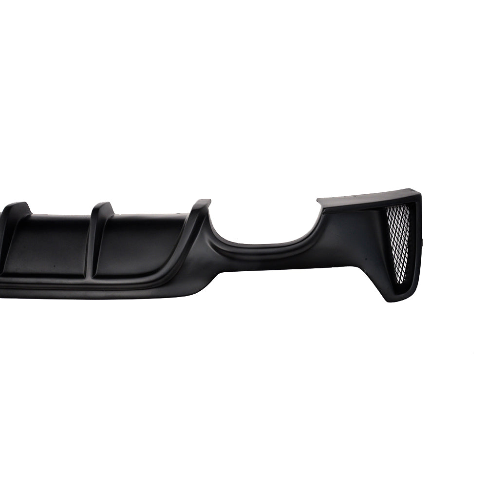 Performance Style Matte Black Rear Diffuser for BMW 4 Series F32/F33/F36 M Sport Quad Exhaust (2014-2020)