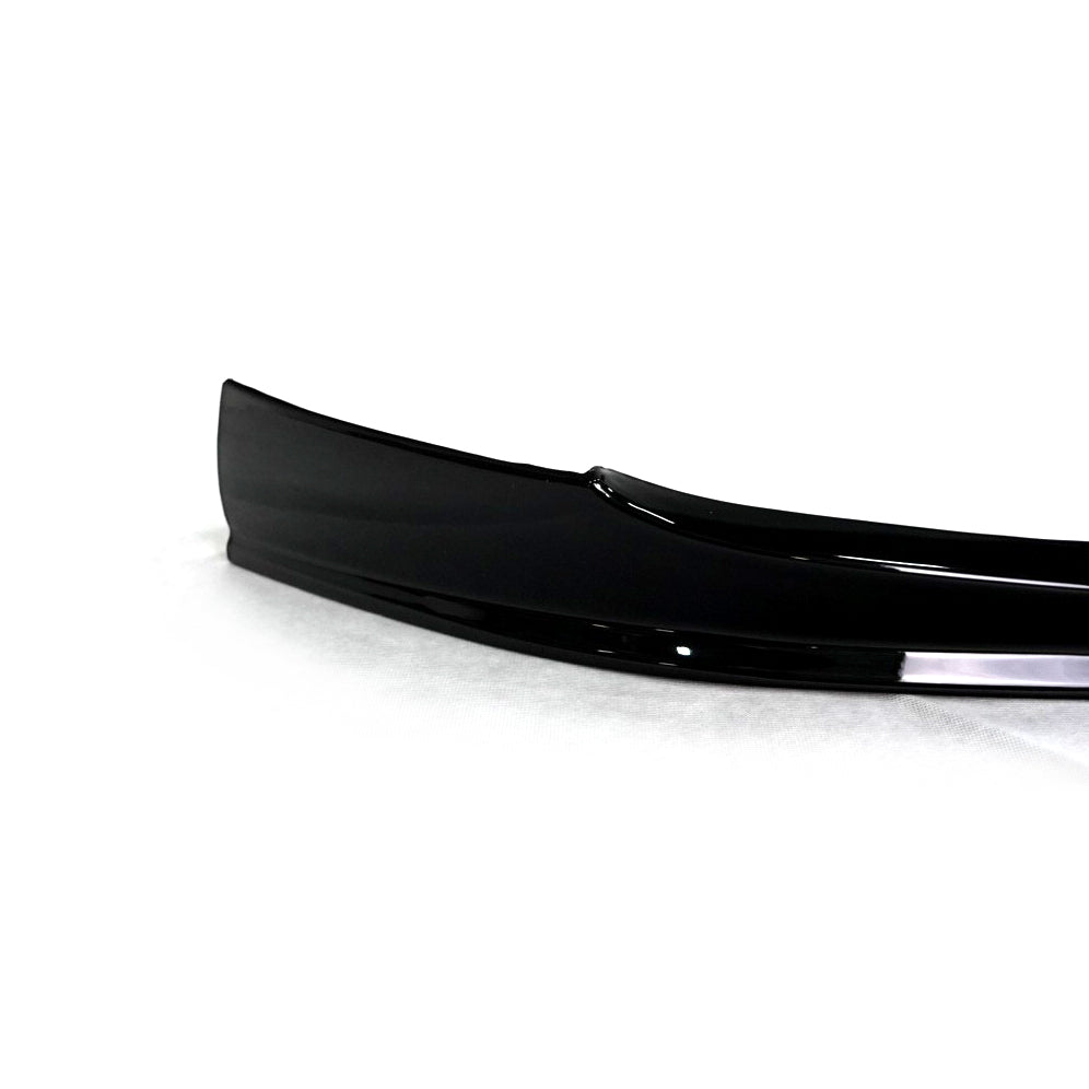 Gloss Black Front Lip for Mercedes Benz A Class W177 Pre-Facelift AMG Line Sedan (2018-2022)