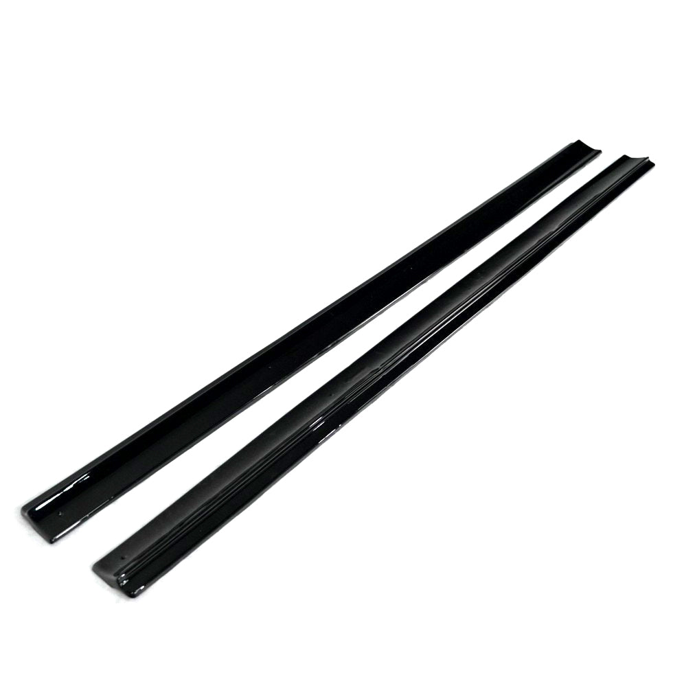 Gloss Black Side Skirts for Mercedes Benz E-Class W213 AMG Line Sedan (2016-2023)