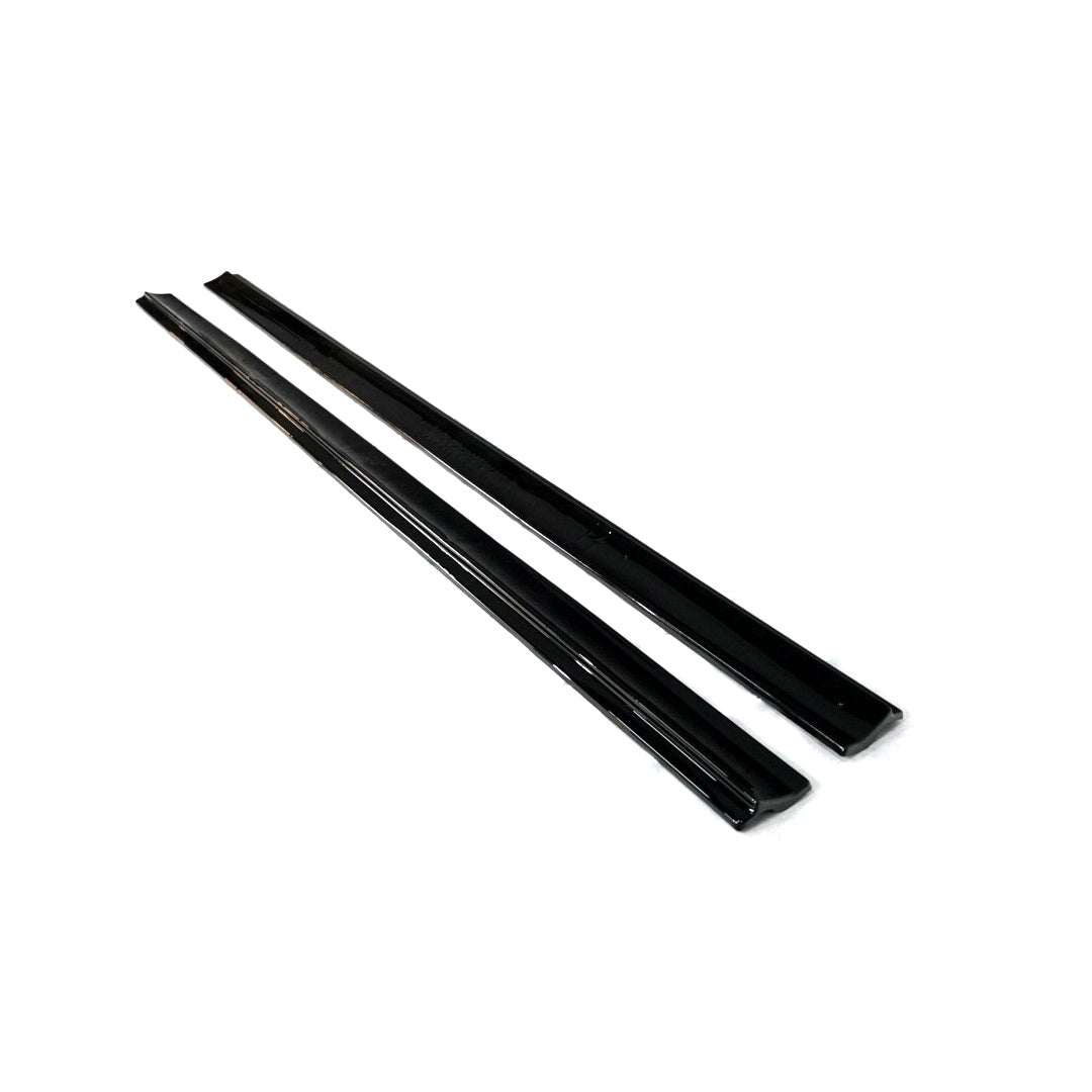Gloss Black Side Skirts for Mercedes Benz E-Class W213 AMG Line Sedan (2016-2023)