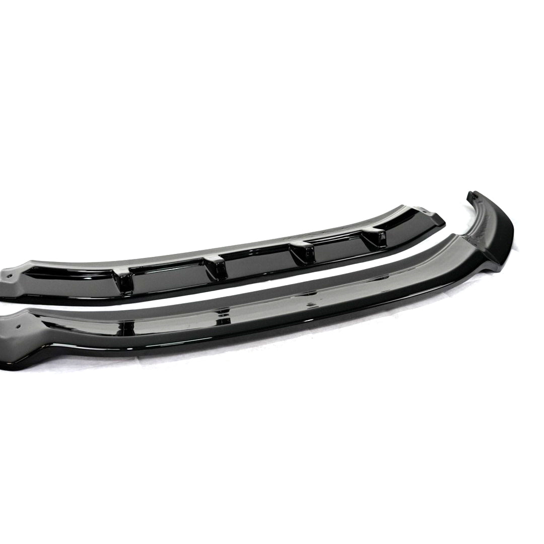 Gloss Black Front Lip For Tiguan R-Line MK2 Facelift(2020–2024)
