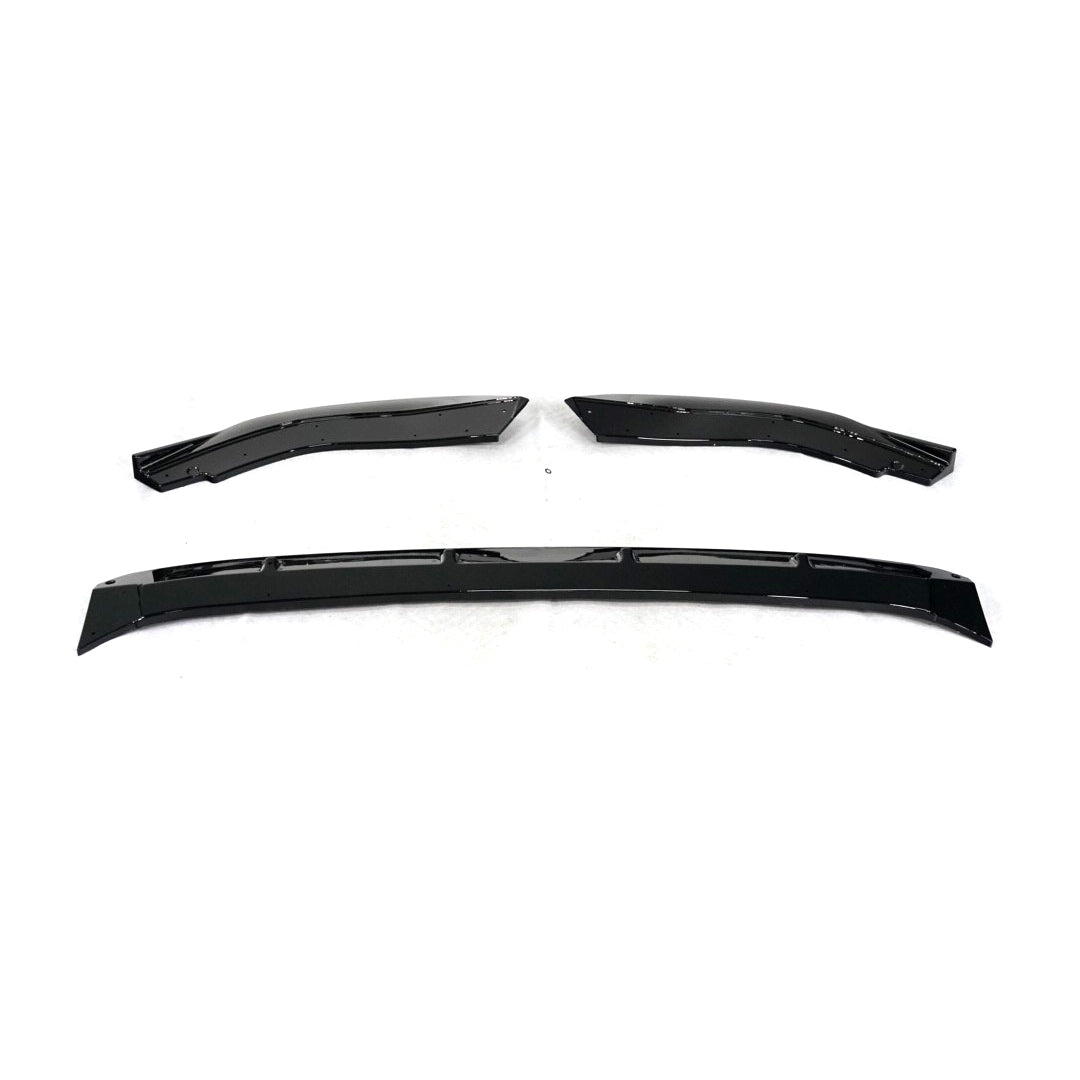 Gloss Black 3PCS Front Lip for Volkswagen Golf MK8 R-Line(2020-present)