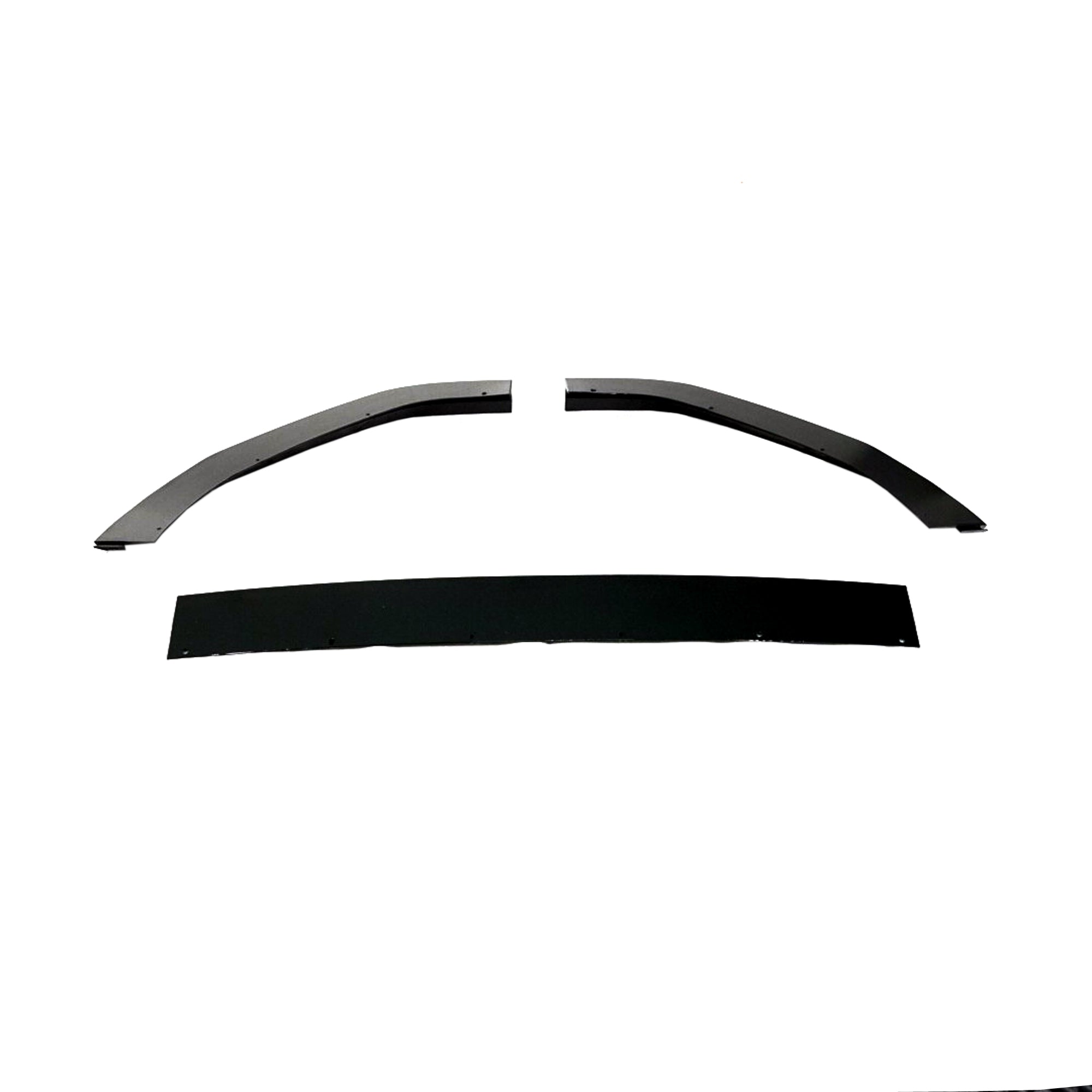 Gloss Black 3PCS Front Lip for Volkswagen Golf GTI TCR MK7.5 (2019-2020)