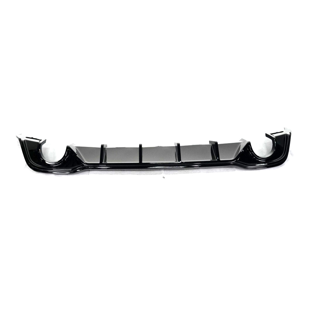 MAX Style Gloss Black Rear Diffuser for Volkswagen Golf MK8 GTI(Double Single Out)(2020-present)