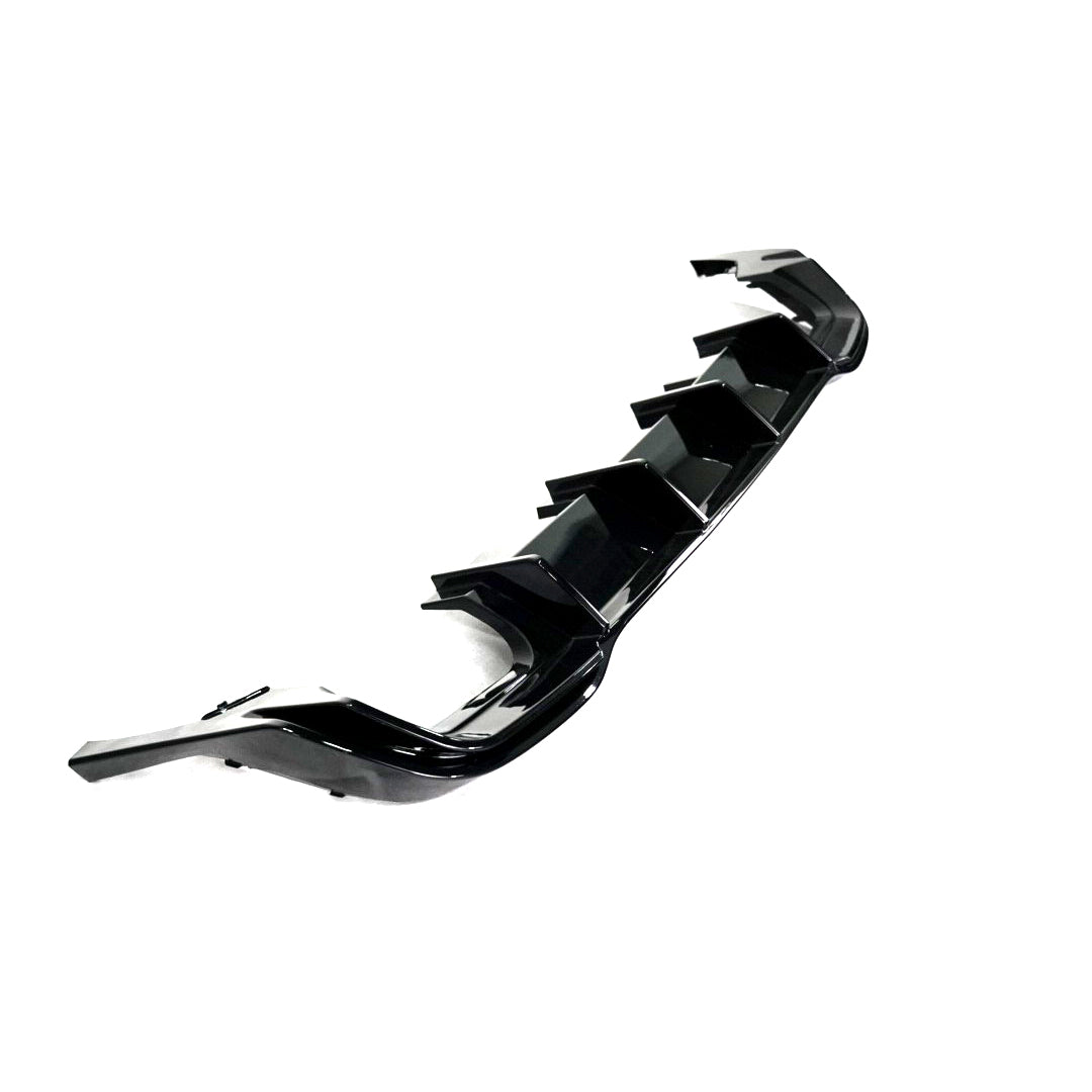 MAX Style Gloss Black Rear Diffuser for Volkswagen Golf MK8 GTI(Double Double Out) (2020-present)
