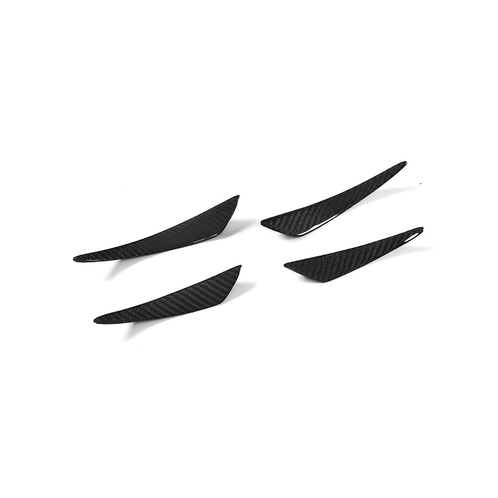 Performance Style Carbon Fiber Front Canards for BMW 2 Series M2 F87/F22/F23 (2014–2021)