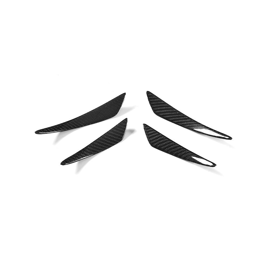 Performance Style Carbon Fiber Front Canards for BMW 2 Series M2 F87/F22/F23 (2014–2021)