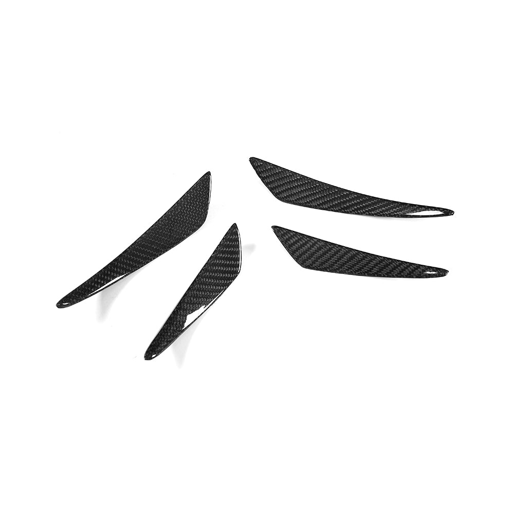 Performance Style Carbon Fiber Front Canards for BMW 2 Series M2 F87/F22/F23 (2014–2021)