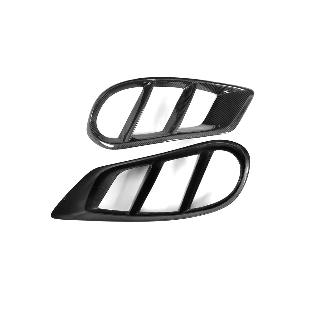 Carbon Fiber Front Bumper Air Vent for Mercedes Benz C Class A205 C205 W205 C43 AMG(2014-2018)
