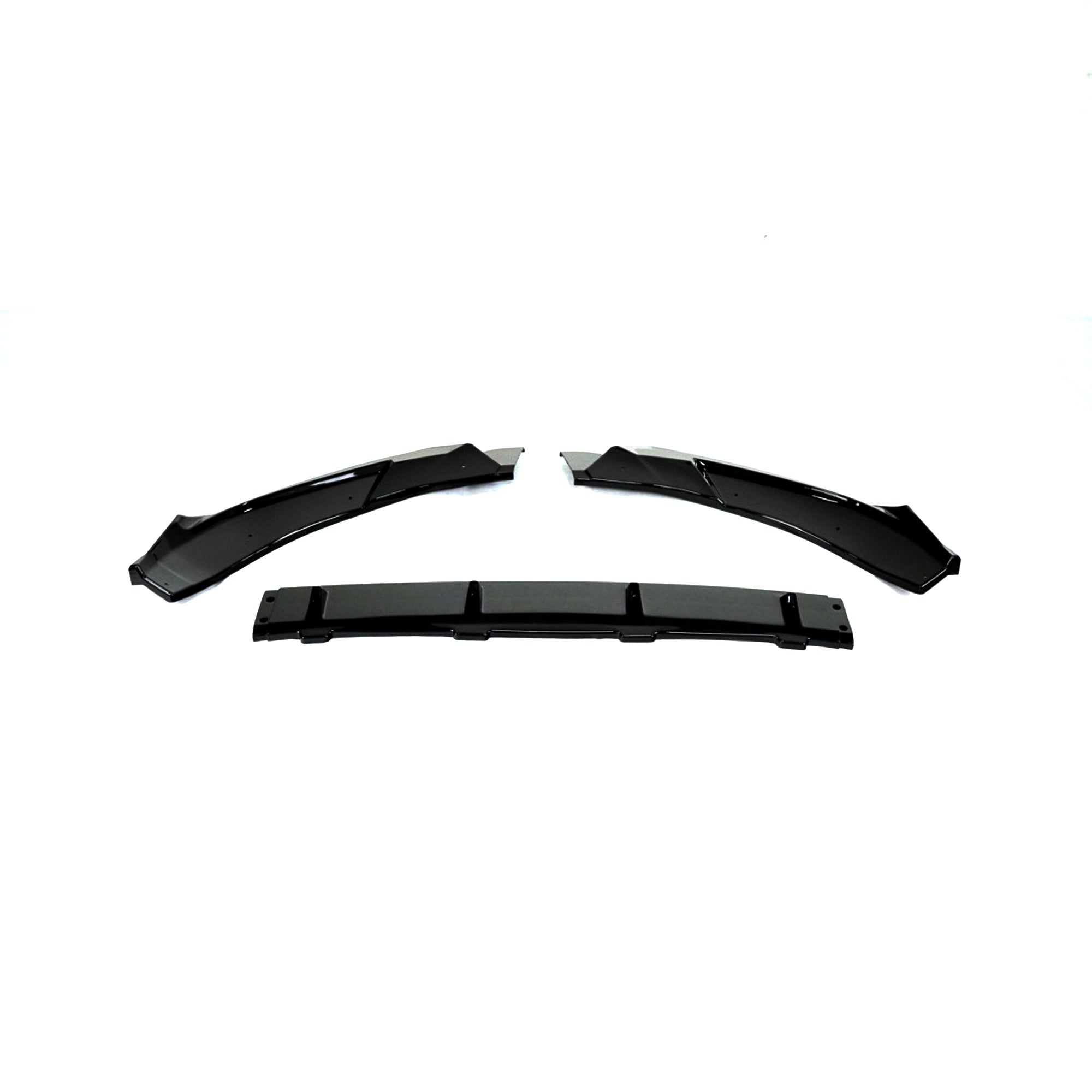 Gloss Black Front Lip for Mercedes Benz CLS C257 Sport Pre-Facelift (2018-2020)