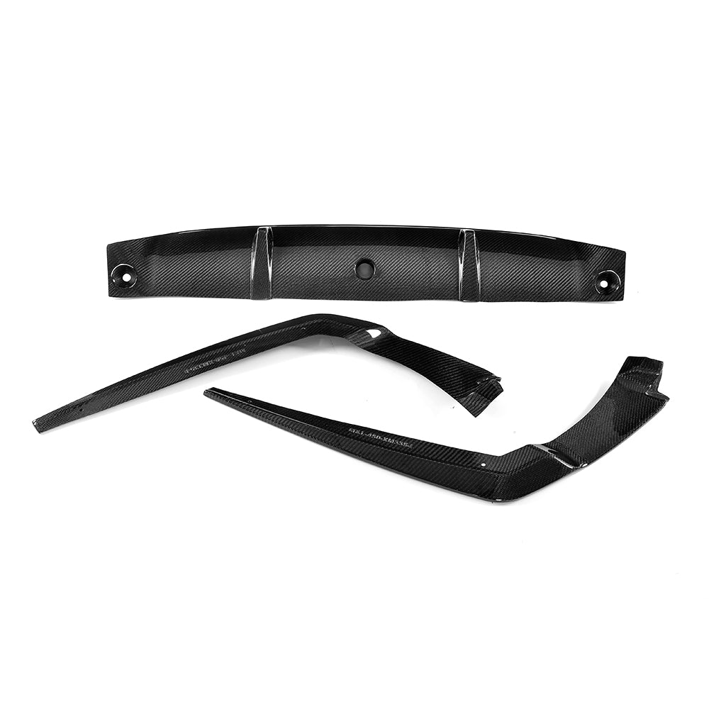 3D Style Carbon Fiber Rear Diffuser for BMW 5 Series G30, G31 Pre-LCI M-Sport (2017–2020)