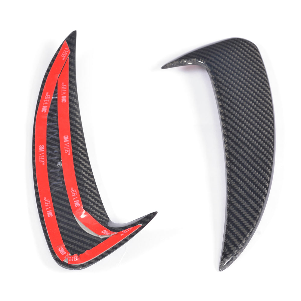 Carbon Fiber Rear Bumper Wind Splitter for Mercedes Benz C-Class C205 C200 C43 AMG 2-Door(2014-2018)