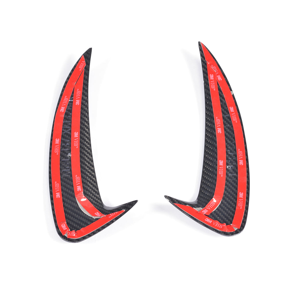 Carbon Fiber Rear Bumper Wind Splitter for Mercedes Benz C-Class C205 C200 C43 AMG 2-Door(2014-2018)